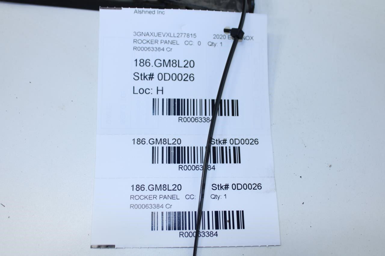 18-24 Chevrolet Equinox LT Right Rocker Skirt Panel Guard Molding 84713654 *ReaD - Alshned Auto Parts