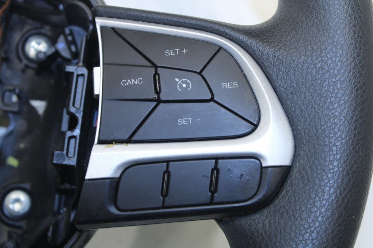 15-22 Jeep Renegade Sport 2.4L FWD Steering Wheel w/ Control Buttons 6QZ83LXHAA - Alshned Auto Parts
