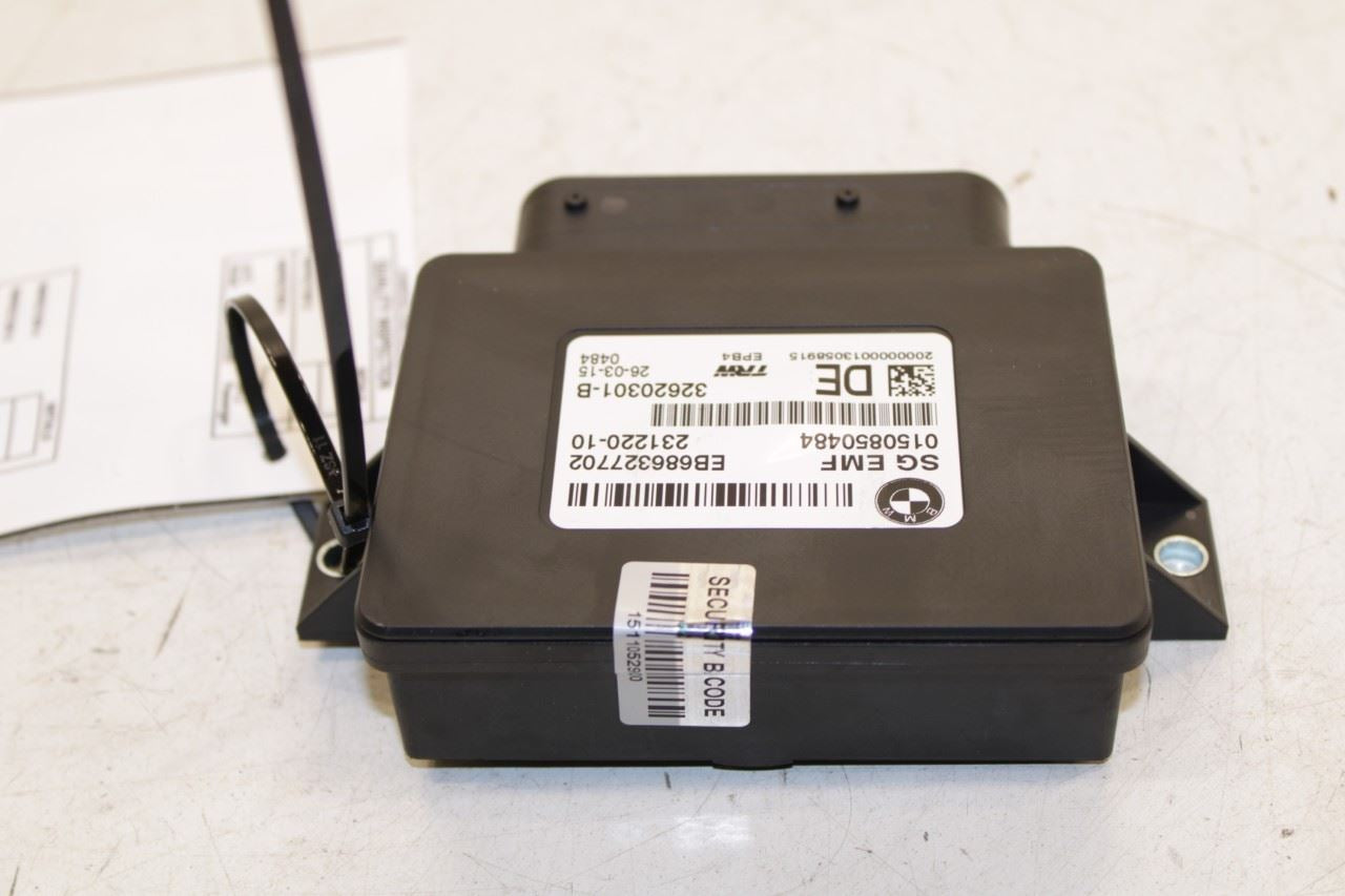 2011-2017 BMW X3 xDrive28i EMF Parking Brake Control Module 34436887358 OEM - Alshned Auto Parts