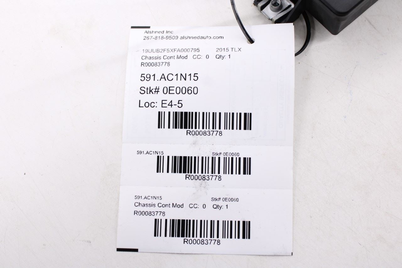 17-20 Acura MDX w/Technology Electric Parking Brake Control Module 39920-TZ5-A0110