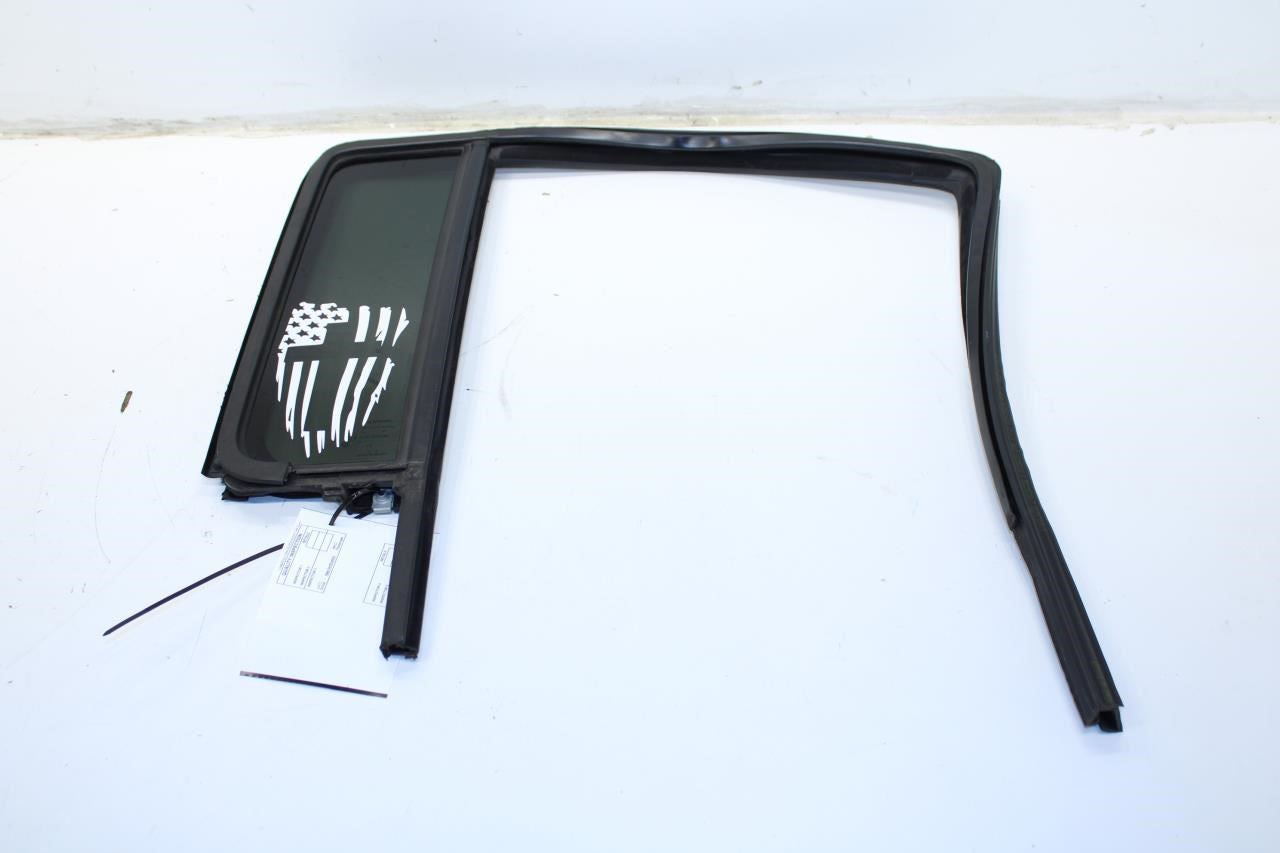 2007-17 Jeep Wrangler Sahara Rear Right Door Vent Glass Run Channel Weatherstrip - Alshned Auto Parts