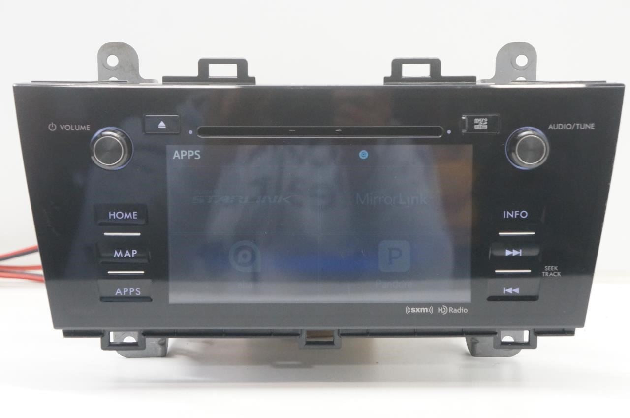 2017 Subaru Legacy Fujitsu Navi Radio Faceplate Control w/ Receiver and Display - Alshned Auto Parts