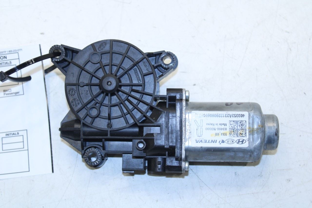 2021-2025 Hyundai Tucson SEL Rear Right Door Power Window Motor 83460-N9000 OEM - Alshned Auto Parts