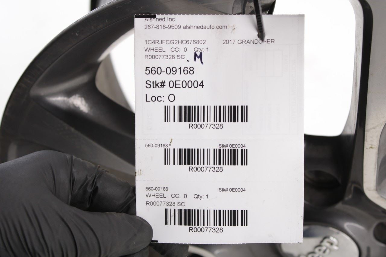 17-18 Jeep Grand Cherokee Aluminum Wheel R20x8J 5 V Spoke 5XL06TRMAA OEM *ReaD* - Alshned Auto Parts