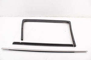 17-26 Chrysler Pacifica Rear Left Sliding Door Run Channel w/ Belt Weatherstrips