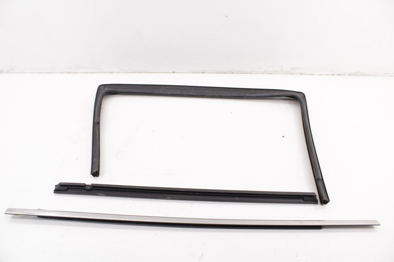 17-26 Chrysler Pacifica Rear Left Sliding Door Run Channel w/ Belt Weatherstrips - Alshned Auto Parts