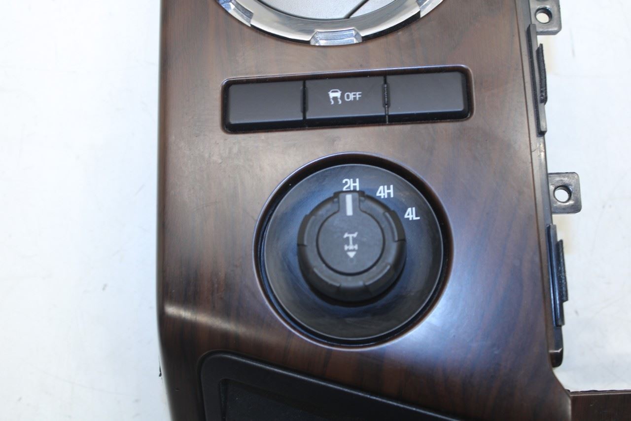 13-16 Ford F250 Lariat Dash Climate Control Trim Bezel w/ Air Vents and Switches - Alshned Auto Parts