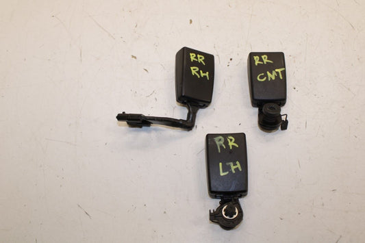 11-18 Porsche Cayenne Platinum Rear RH Left and Center 2nd Row Seat Belt Buckle - Alshned Auto Parts