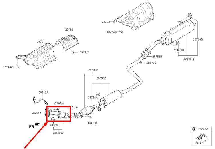 16-20 Hyundai Elantra Value Edition 2.0L Front Exhaust Muffler Pipe 28610-F2400 - Alshned Auto Parts