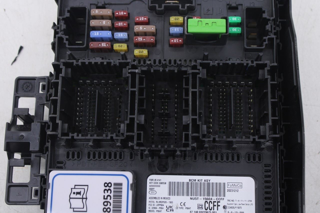 23-26 Ford Escape ST-Line 1.5L Body Control Module Fuse Relay Box NU5T-15604-CC - Alshned Auto Parts