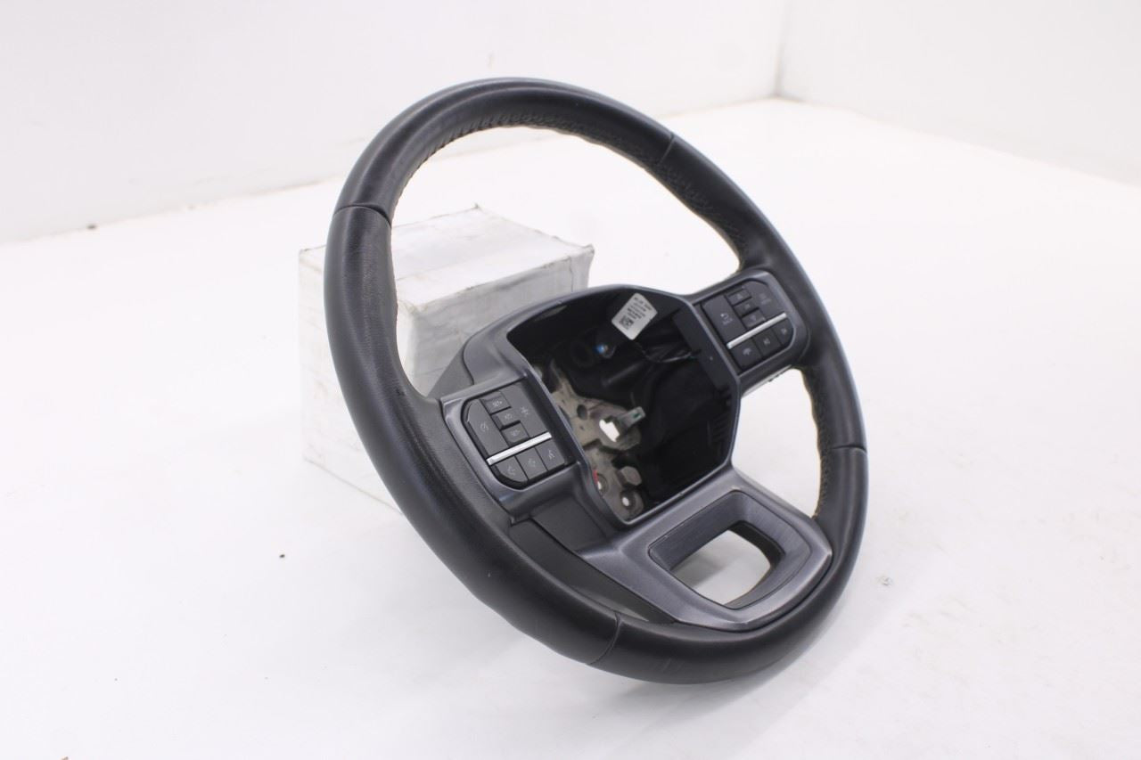 2021-2026 Ford F150 XLT SuperCrew 5.0L Steering Wheel Leather w/ Control Buttons - Alshned Auto Parts