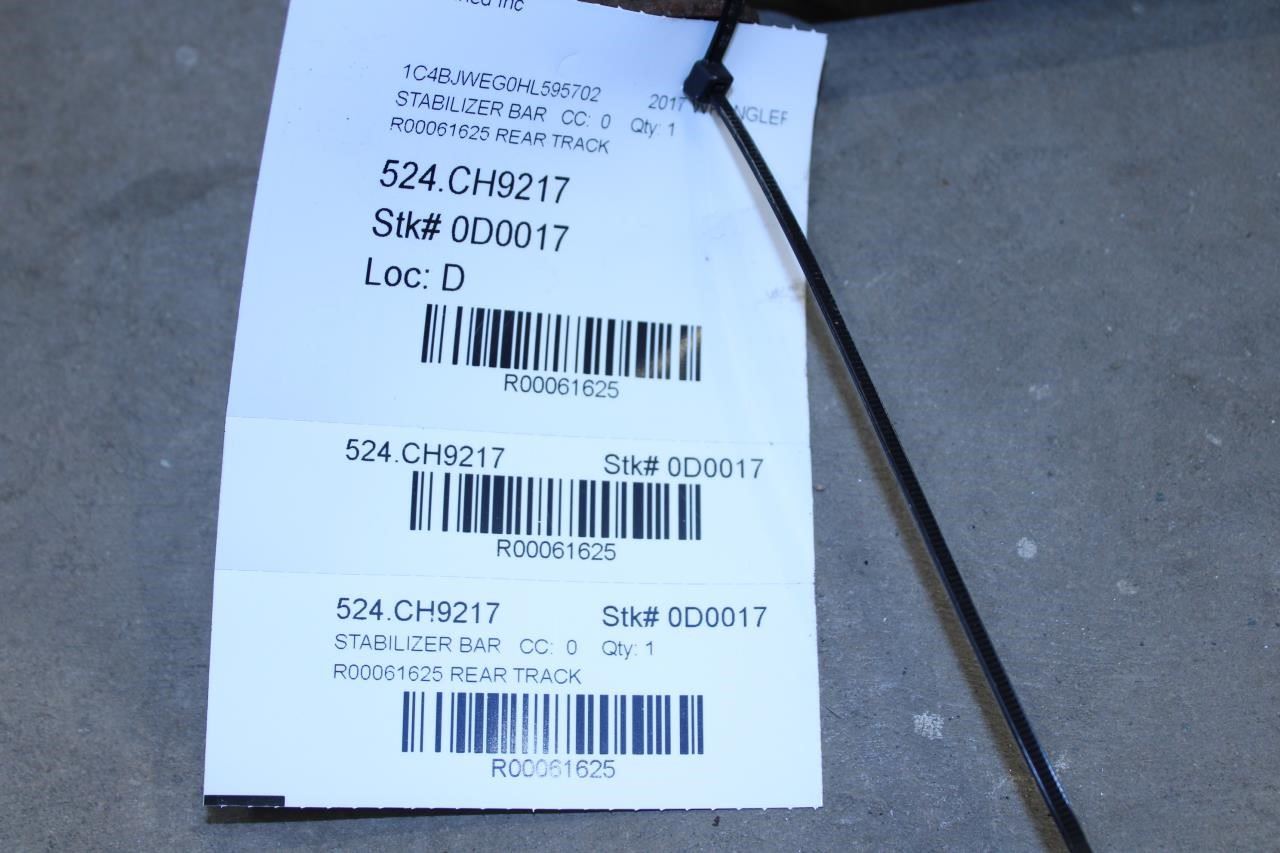 2012-2018 Jeep Wrangler Sahara 4WD 4x4 Rear Suspension Track Bar 52060024AE OEM - Alshned Auto Parts