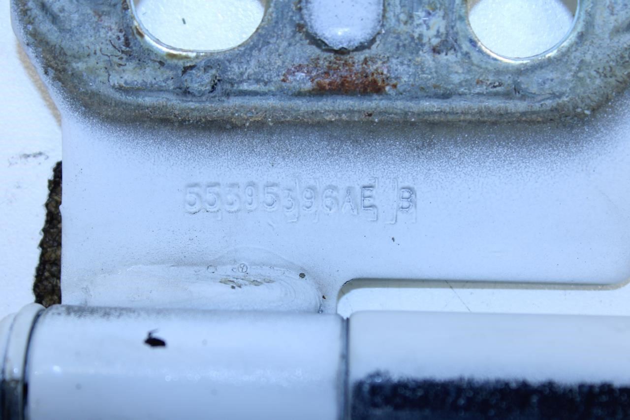 2010-2015 Jeep Wrangler Front RH and LH Hood Hinge Set w/ Bolts 55395396AE OEM - Alshned Auto Parts