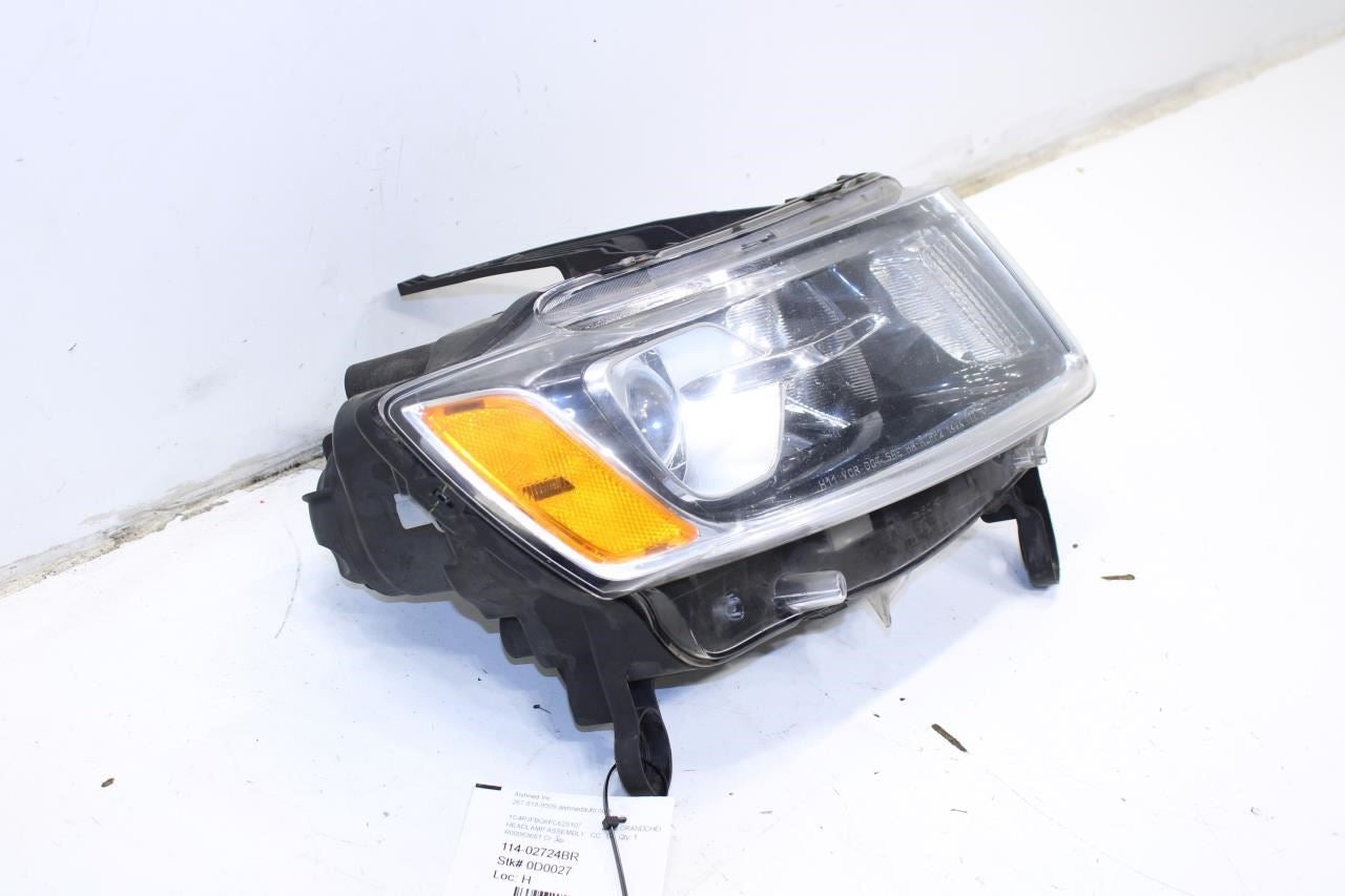 2014-2016 Jeep Grand Cherokee Front RH Side Headlight Lamp 68110996AC OEM *ReaD* - Alshned Auto Parts