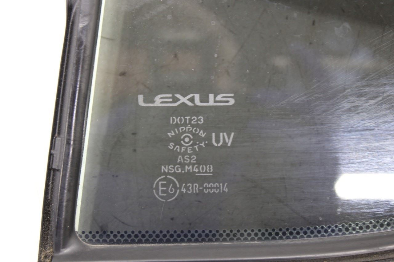 2013-20 Lexus GS350 Rear Left Driver Side Door Quarter Window Glass 68124-30570 - Alshned Auto Parts