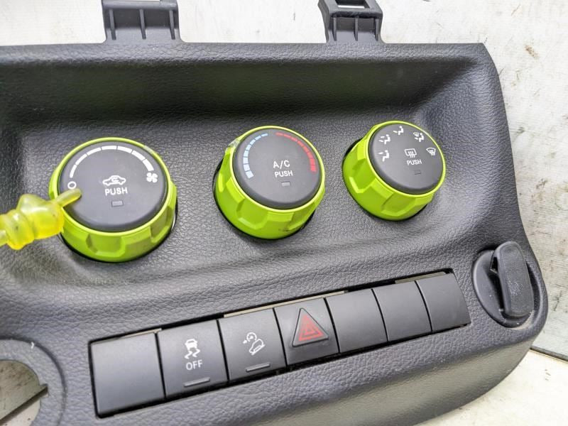 14-17 Jeep Wrangler AC Heater Temperature Climate Control 68197433AB OEM *ReaD*