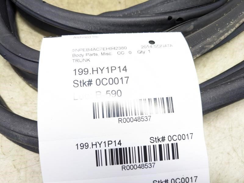 2012-2014 Hyundai Sonata Trunk Deck Lid Weatherstrip Seal 87321-3Q000 OEM - Alshned Auto Parts