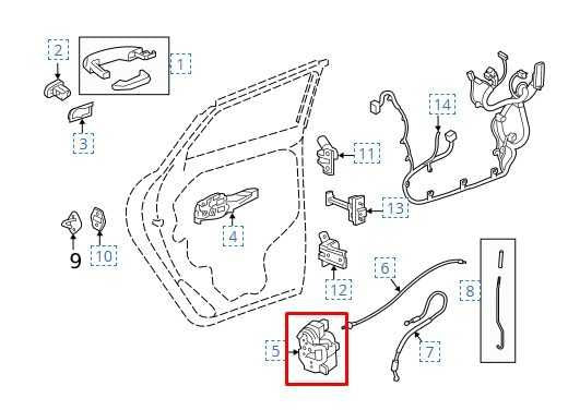2018-2024 GMC Terrain Denali Rear Right Door Lock Latch Actuator 13546552 OEM - Alshned Auto Parts
