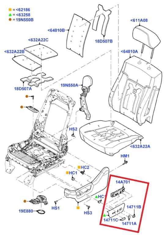 11-16 Ford F250 Lariat FR Right Power Seat Adjustment Switch 9L3Z14A701FA *ReaD* - Alshned Auto Parts