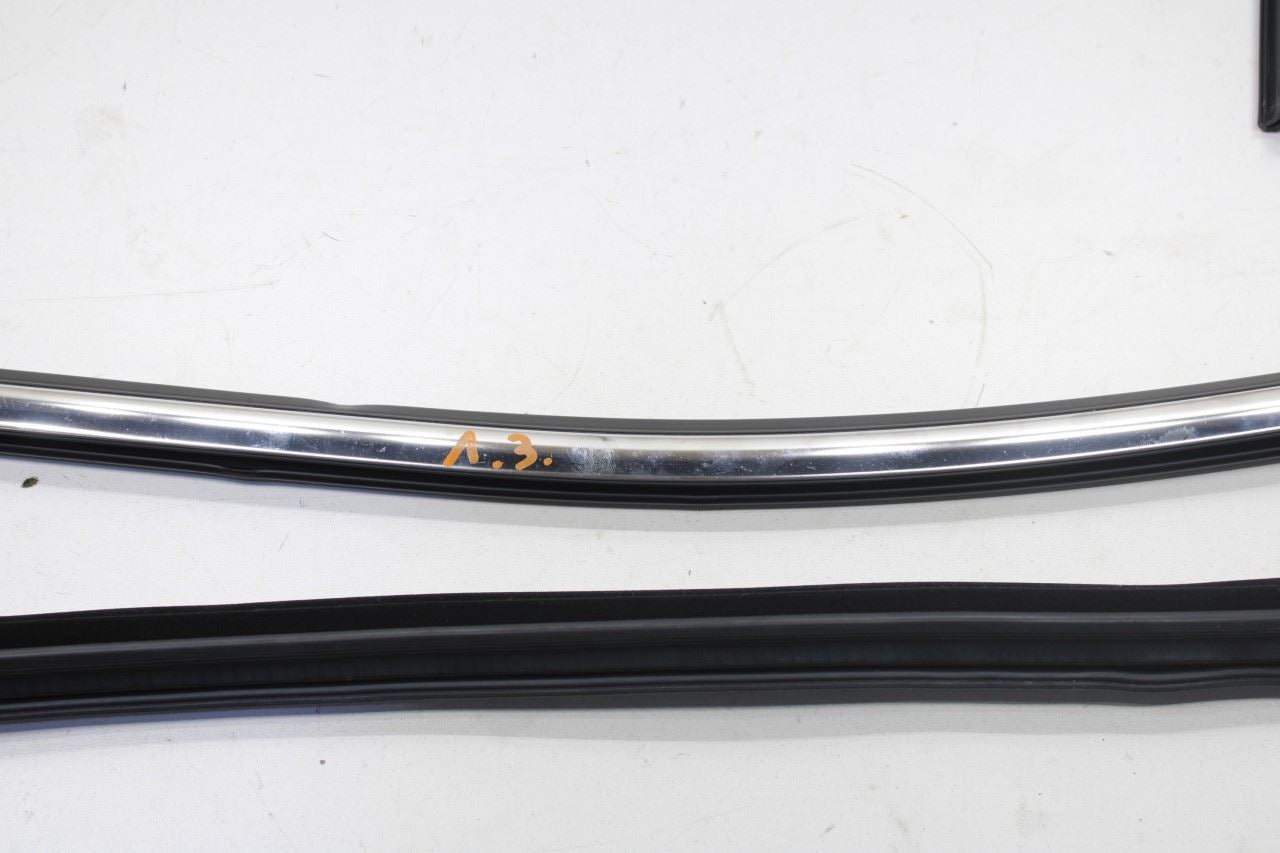 17-22 Nissan Rogue Sport SL AWD RR LH Door Run Channel Belt Outer Inner Molding - Alshned Auto Parts