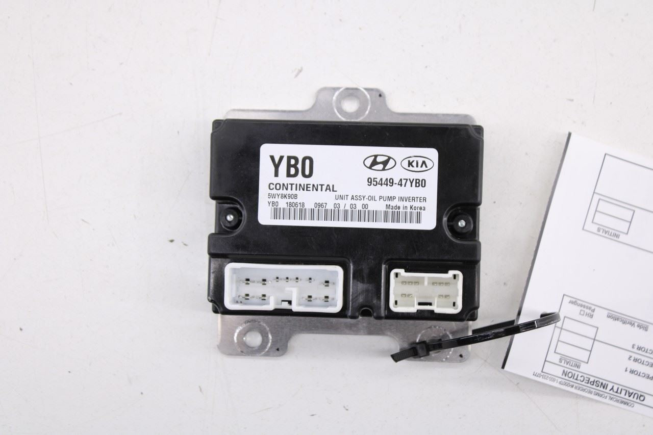 2018-2021 KIA Stinger GT2 AWD 3.3L Oil Pump Inverter Control Module 95449-47YB0 - Alshned Auto Parts