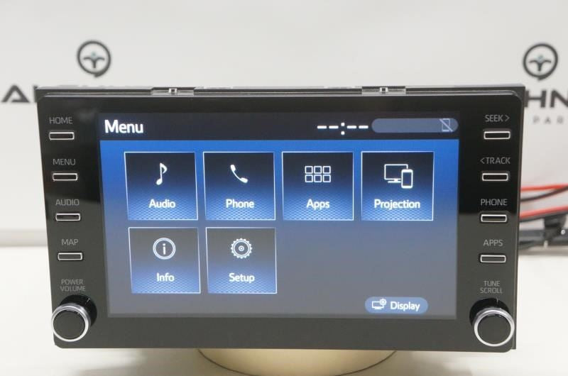 20-21 Toyota Corolla Pioneer Navi Radio Faceplate Control w Receiver and Display3