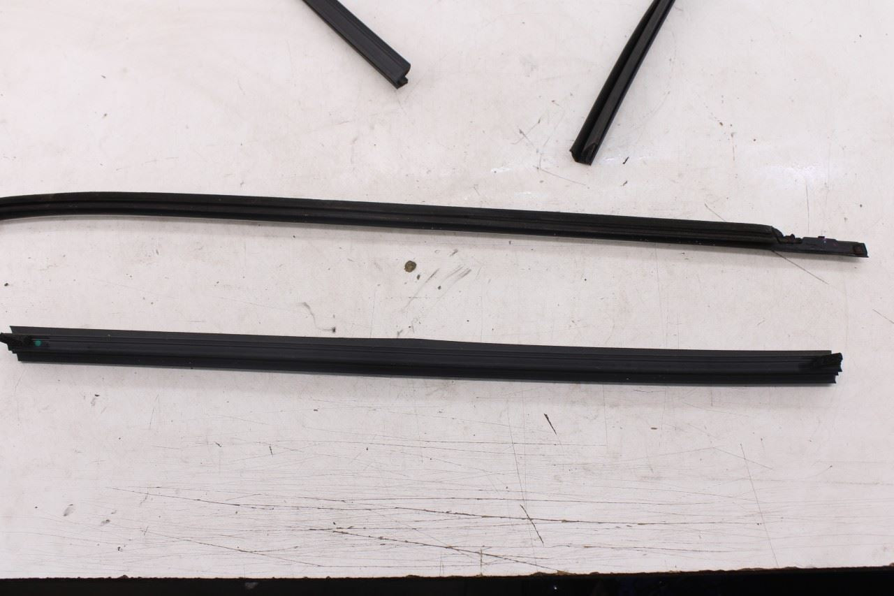 2019-25 Infiniti QX50 Essential Front Left Door Glass Run Channel Trim Belt Set - Alshned Auto Parts