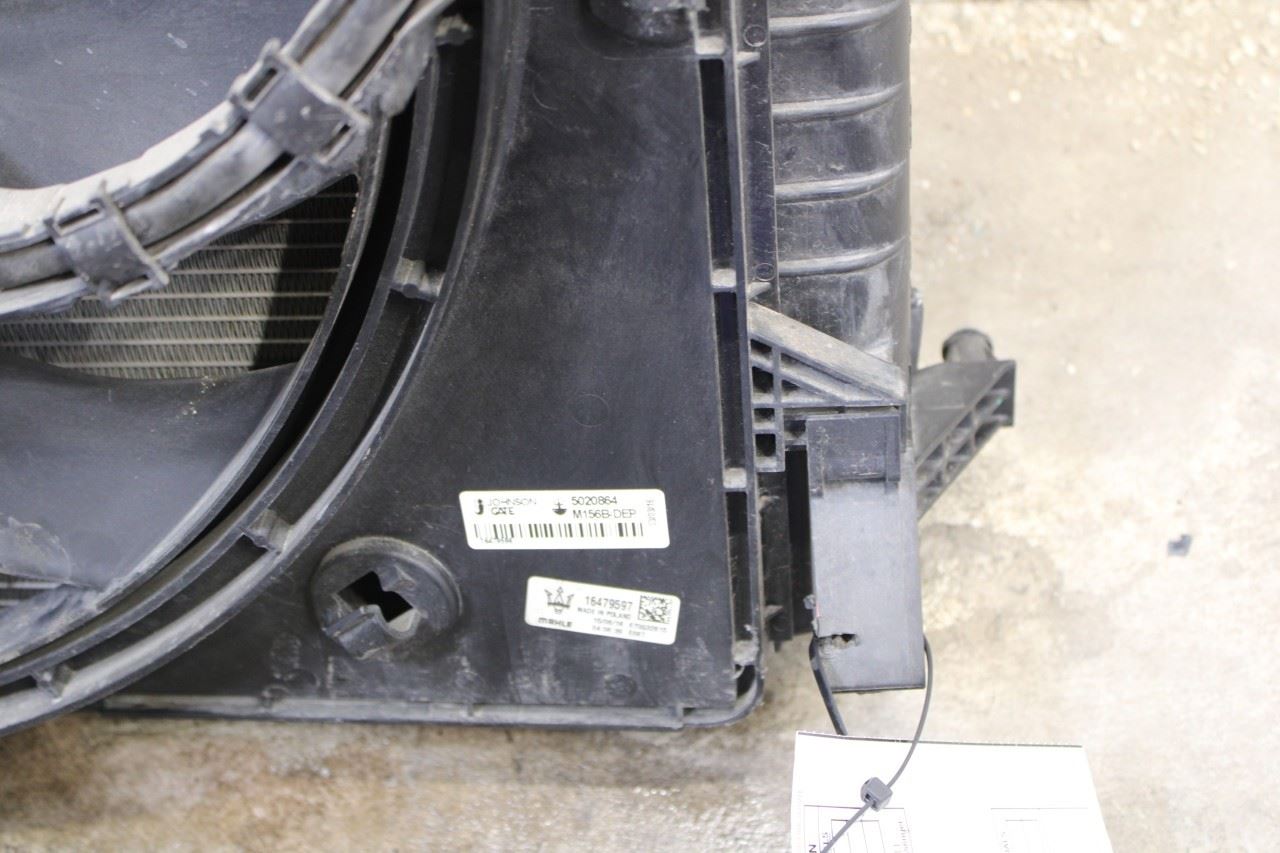 14-20 Maserati Ghibli 3.0L Engine Cooling Radiator w/ Fan Assy 670109996 *ReaD* - Alshned Auto Parts