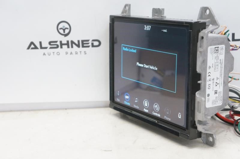 21-22 Jeep Wrangler 8.4'' Display Audio Radio Navigation Receiver 68472587AG OEM - Alshned Auto Parts