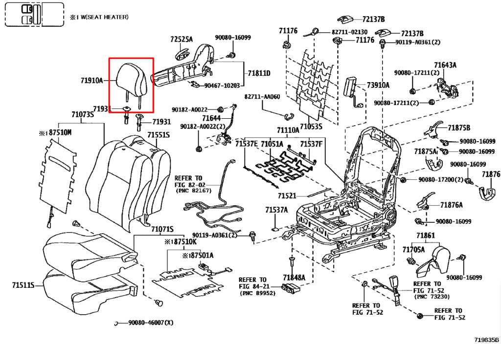 15-23 Toyota Tacoma Limited 3.5L 4WD Front Right and Left Side Seat Headrest Set - Alshned Auto Parts