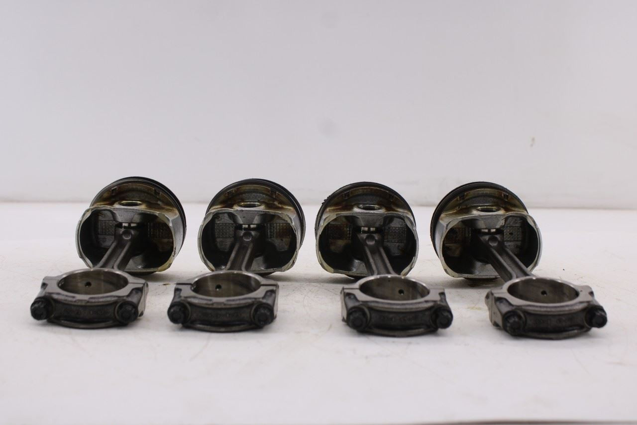 14-20 Nissan Rogue SV 2.5L Engine Piston w/ Connecting Rod Set of 4 12010-3TA1B2