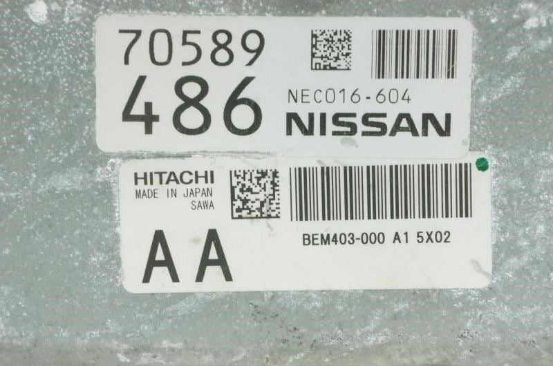 2014-2018 Nissan Rogue Engine Computer Control Module ECU ECM 23703-4BA1A OEM - Alshned Auto Parts