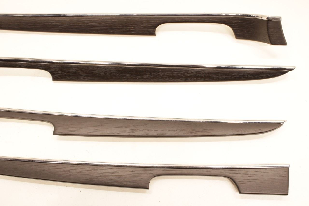 2014-21 Jeep Grand Cherokee Summit Front Rear RH LH Side Door Applique Panel Set - Alshned Auto Parts