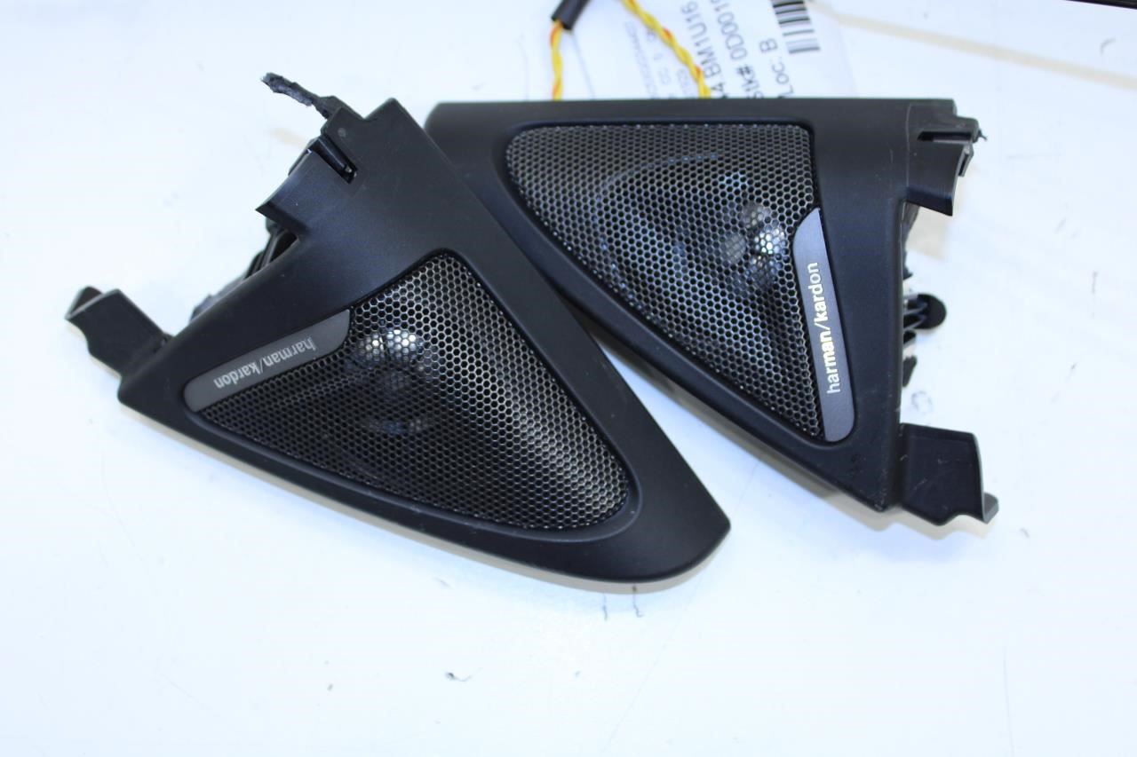 14-16 BMW 435i Gran Coupe xDrive Front LH or FR RH Door Tweeter Speakers w/ Trim - Alshned Auto Parts