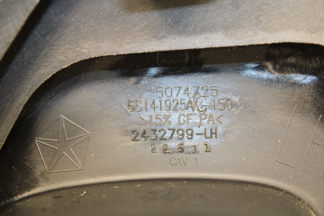 2019-2021 Jeep Cherokee Latitude Rear Left Driver Door Trim Panel 6NS291X9AA OEM - Alshned Auto Parts