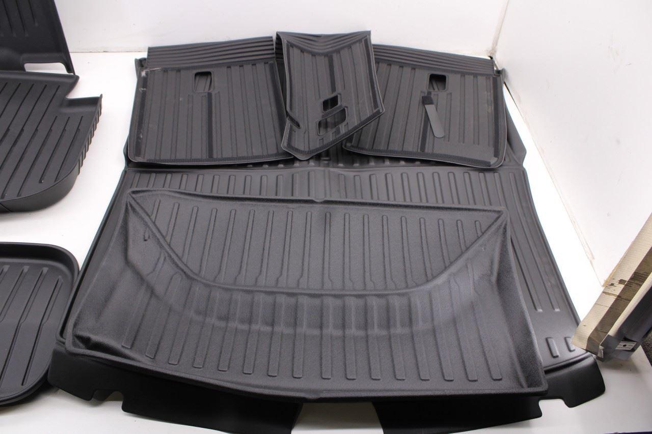25-26 Tesla Y Juniper Front Rear RH and LH All-Weather Floor Mats Set Brand NEW - Alshned Auto Parts