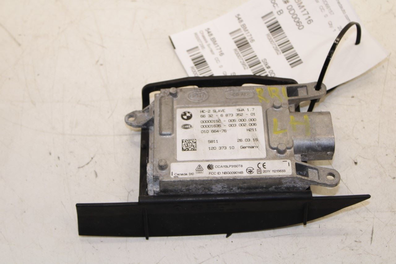 11-2017 BMW X3 xDrive28i Rear Left Side Blind Spot Detection Radar Sensor Module - Alshned Auto Parts