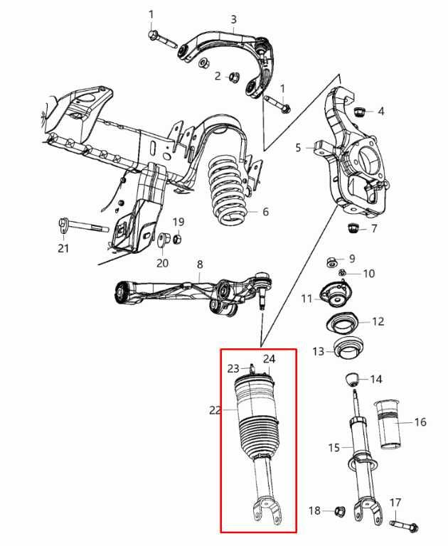 13-18 RAM 1500 Laramie 5.7L 4x4 Front Left Driver Side Air Shock Strut Absorber - Alshned Auto Parts