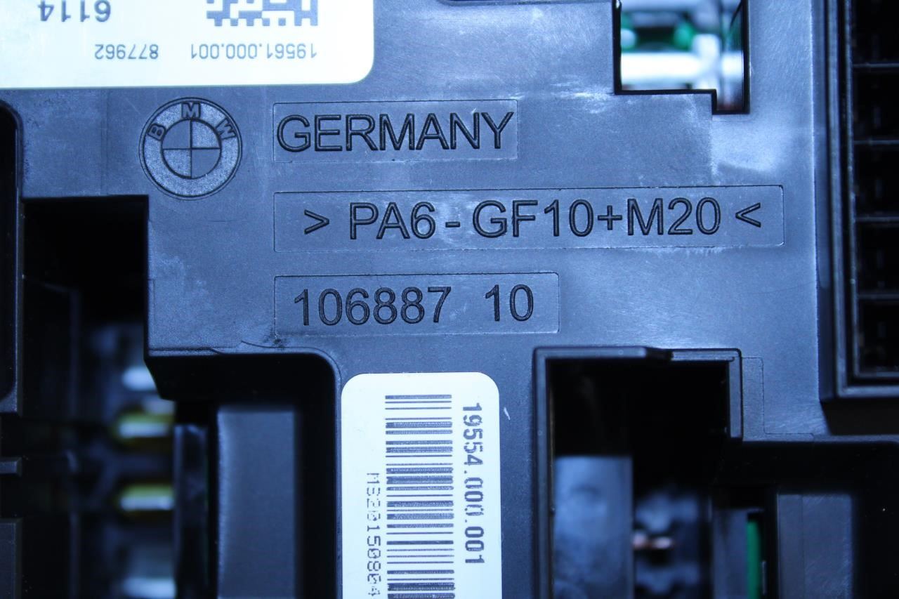 15-16 BMW 435i Gran Coupe RR Trunk Power Distribution Fuse Relay Box 61149259466 - Alshned Auto Parts