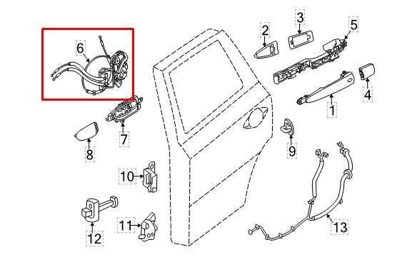 13-2020 Nissan Pathfinder SV Rear Left Side Door Lock Latch Actuator 82501-3KA0B - Alshned Auto Parts