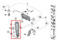 13-15 BMW 750i xDrive AWD Rear Right Suspension Shock Strut Absorber 37126858814 - Alshned Auto Parts