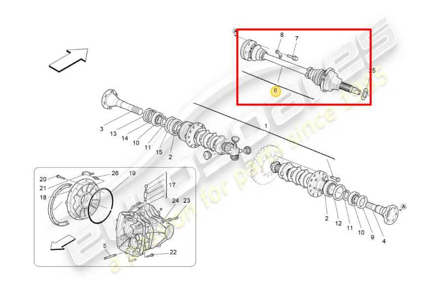 2014-2017 Maserati Ghibli 3.0L RWD Rear Right Side CV Axle Shaft 670005453 OEM - Alshned Auto Parts