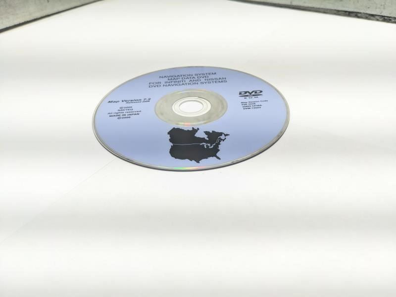 2006-2008 Infiniti FX35 Navigation System Map Data DVD Version 7.2 25920-CF46A - Alshned Auto Parts