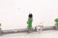 09-20 Nissan Murano Platinum 3.5L Fuel Rail w/ Injectors 17521-JA10D 16600-JA10A5