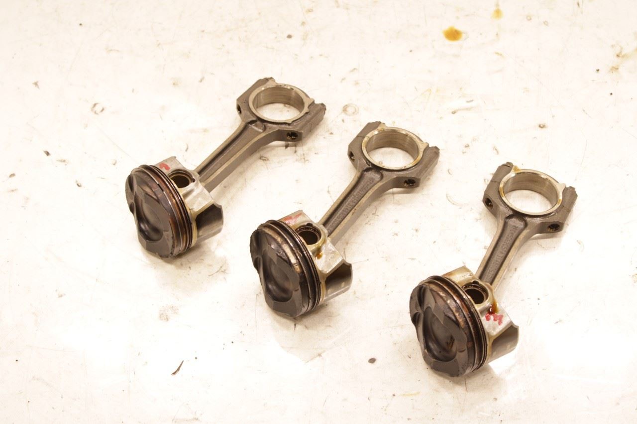 18-21 Ford Ecosport SE 1.0L Engine Piston w Connecting Rod Set of 3 CM5G-6205-FA - Alshned Auto Parts