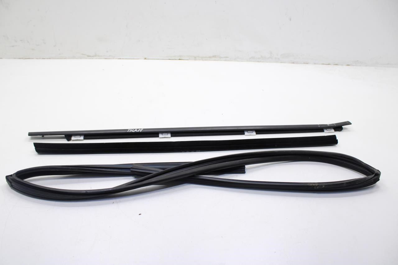 16-21 Hyundai Tucson Value FR RH Door Run Channel Belt Outer Inner Molding *ReaD - Alshned Auto Parts