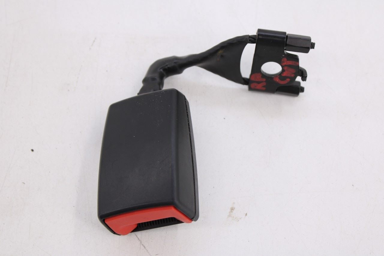 11-18 Porsche Cayenne S Rear RH LH Side and Center 2nd Row Seat Belt Buckle Set2