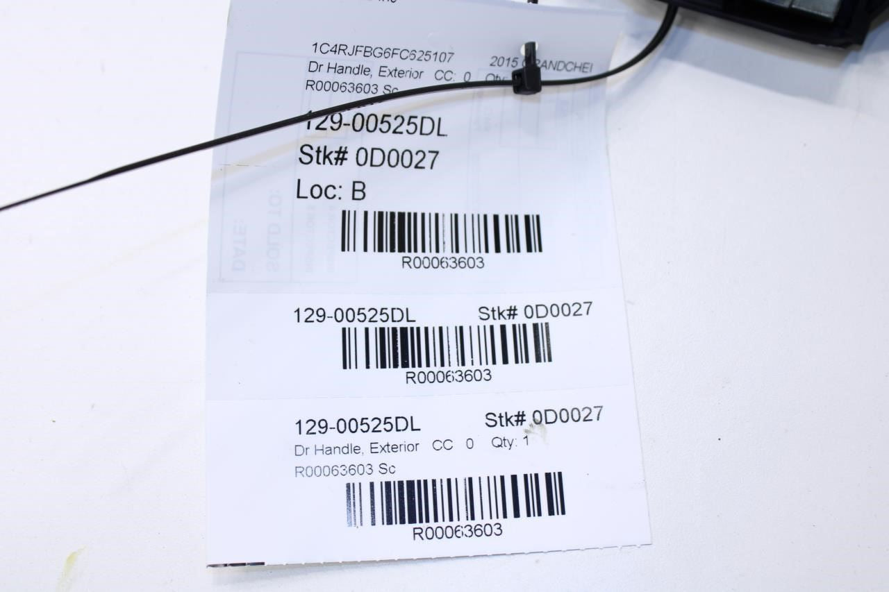 11-21 Jeep Grand Cherokee Limited Front Left Door Exterior Handle 4589881AH OEM - Alshned Auto Parts