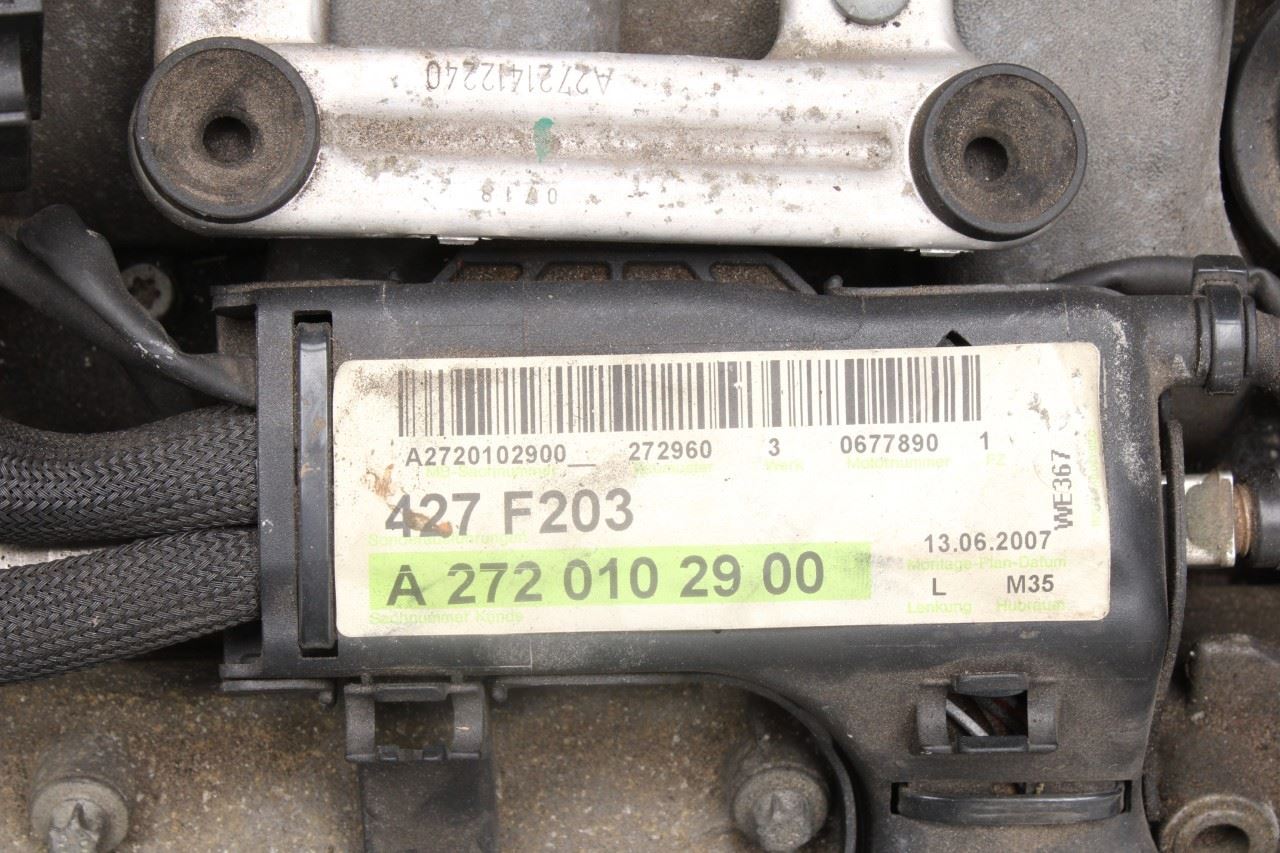 2006-2009 Mercedes-Benz CLK 350 3.5L Engine Motor 209 Type 84K 2720102900 OEM - Alshned Auto Parts