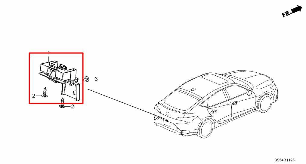 2023-2026 Acura Integra A-Spec 1.5L FWD Rear Bumper Parking Assist Backup Camera - Alshned Auto Parts